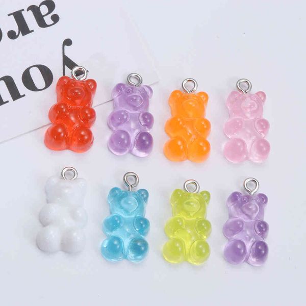 cartoon keychain 10pcs resin gummy bear necklace pendants mix colorful cute diy making fashion jewelry findings accessories, Silver
cartoon keychain 10pcs resin gummy bear necklace pendants mix colorful cute diy making fashion jewelry findings accessories, Silver