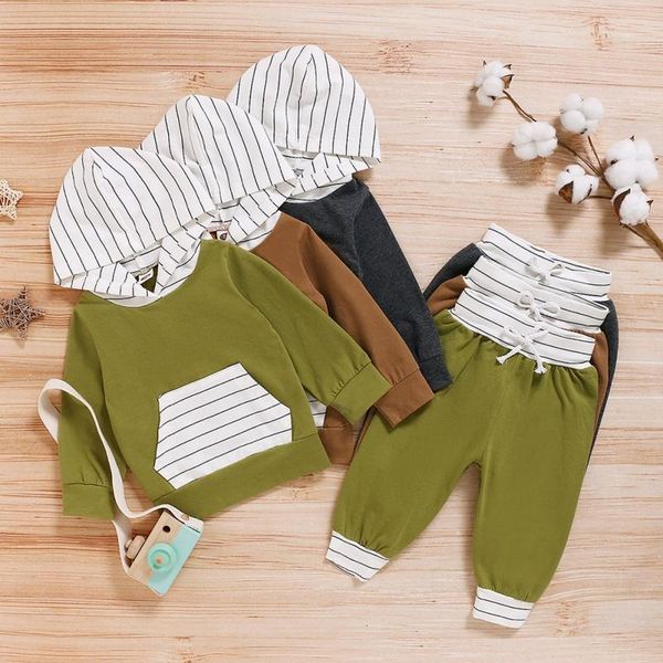clothing sets baby girls boys clothes suit fall infant kids casual striped hoodie + pants 2pcs outfit 0-24m, White
clothing sets baby girls boys clothes suit fall infant kids casual striped hoodie + pants 2pcs outfit 0-24m, White