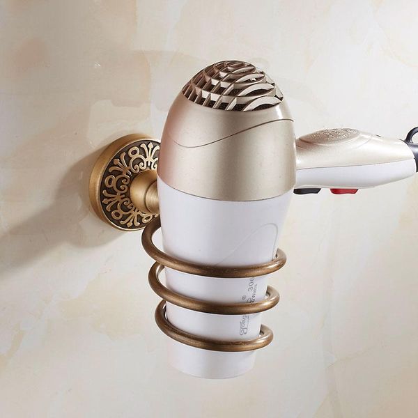 bath accessory set european antique hair dryer rack bathroom no punching storage pendant
bath accessory set european antique hair dryer rack bathroom no punching storage pendant
