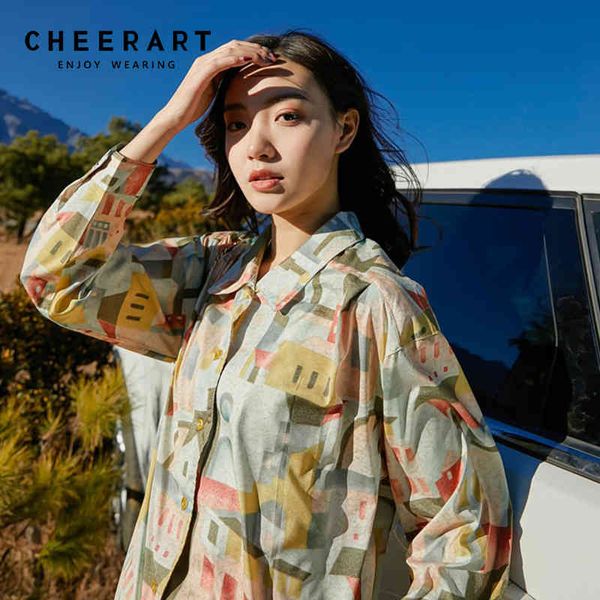 spring vintage blouse women shirt long sleeve and blouses femme print designer ladies 210427, White
spring vintage blouse women shirt long sleeve and blouses femme print designer ladies 210427, White