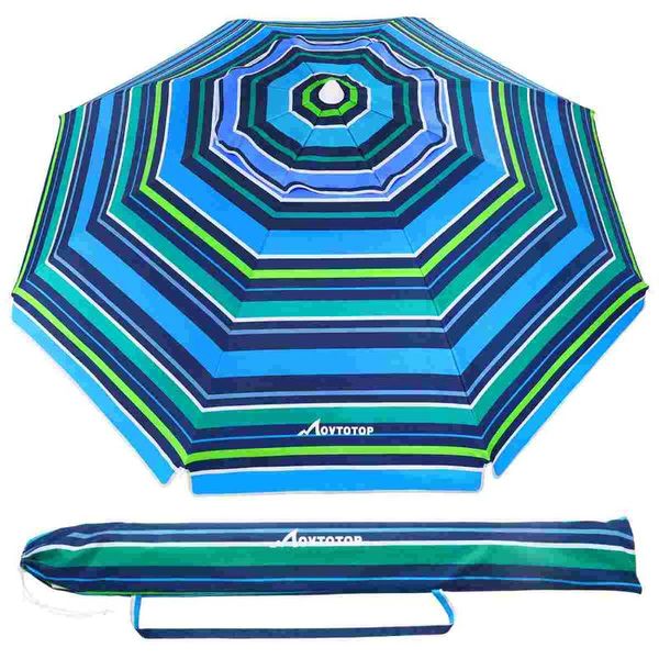 tents and shelters movto6.5ft beach umbrella striped sun shelter uv protection breathable windproof for travel (blue-cyan)
tents and shelters movto6.5ft beach umbrella striped sun shelter uv protection breathable windproof for travel (blue-cyan)