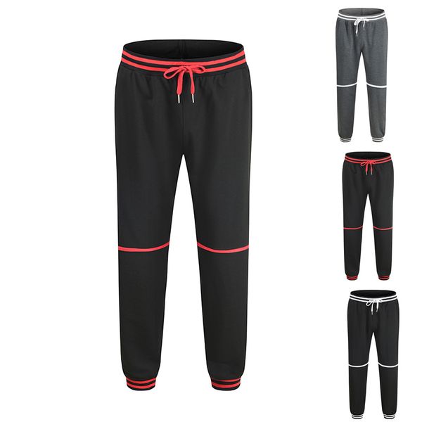men's pants summer trend color matching leisure youth foot binding sports trousers, Black
men's pants summer trend color matching leisure youth foot binding sports trousers, Black