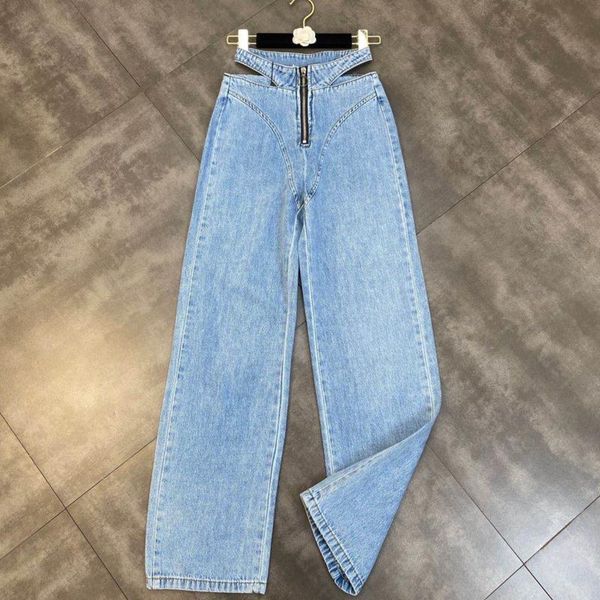 women's jeans deat women straight hollow waist high pants trendy clothing designed chic fashion spring autumn 2021 11d2349, Blue
women's jeans deat women straight hollow waist high pants trendy clothing designed chic fashion spring autumn 2021 11d2349, Blue