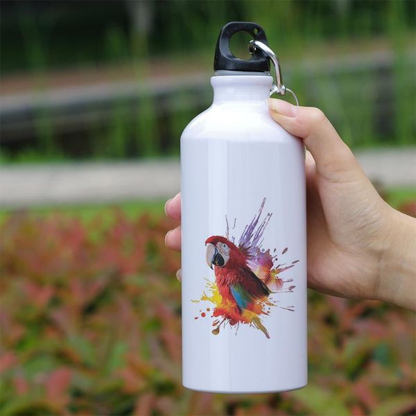 water bottles cool design aluminum bottle with carabiner for outdoor sport unique print parrot themed biking light portable 600ml
water bottles cool design aluminum bottle with carabiner for outdoor sport unique print parrot themed biking light portable 600ml