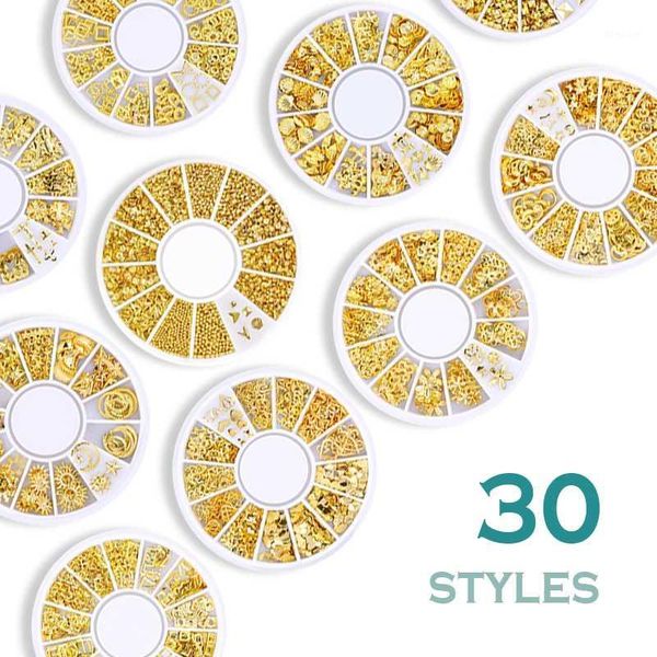 florvida nail art studs 6cm disc 12 grids mixed golden silver 3d decoration kit for nails alloy decorations1, Silver;gold
florvida nail art studs 6cm disc 12 grids mixed golden silver 3d decoration kit for nails alloy decorations1, Silver;gold