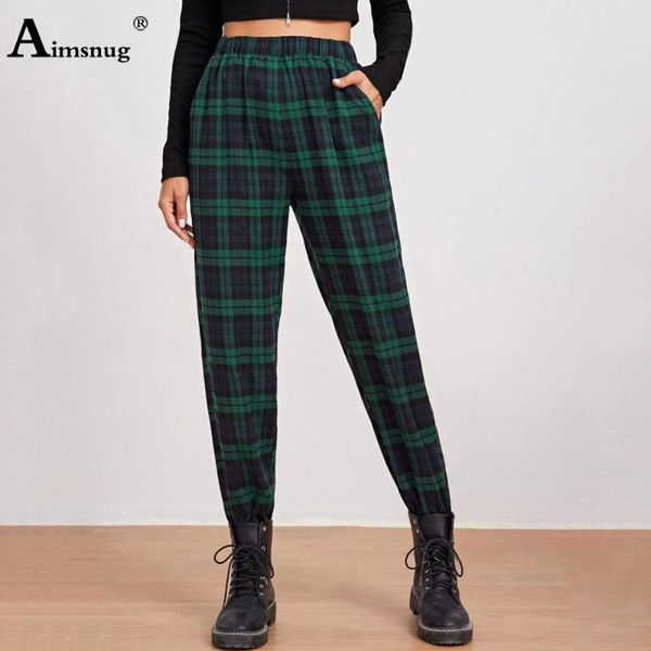england style women fashion high waist plaid trouser 2021 summer pantaloons loose bottom ladies elegant leisure casual pants women's &, Black;white
england style women fashion high waist plaid trouser 2021 summer pantaloons loose bottom ladies elegant leisure casual pants women's &, Black;white