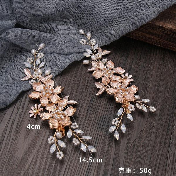hair clips & barrettes bridal alloy gold leaf rhinestone pearl flowers tiaras crowns hairwear for women wedding accessories, Golden;silver
hair clips & barrettes bridal alloy gold leaf rhinestone pearl flowers tiaras crowns hairwear for women wedding accessories, Golden;silver
