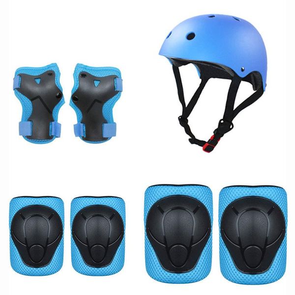 elbow & knee pads 7pcs/set protective gear set skating helmet pad wrist hand protector for kids cycling roller rock climbing ski, Black;gray
elbow & knee pads 7pcs/set protective gear set skating helmet pad wrist hand protector for kids cycling roller rock climbing ski, Black;gray