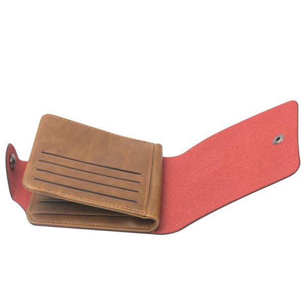 wallets business fashion square frosted short letters pu leather magnetic snap anti-theft office men wallet, Red;black
wallets business fashion square frosted short letters pu leather magnetic snap anti-theft office men wallet, Red;black