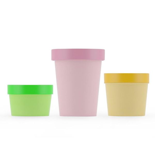 storage bottles & jars 24pcs/lot 50g 100g 200g white/pink/yellow/green/black cosmetic mask jar, cream plastic barrel shaped pot container
storage bottles & jars 24pcs/lot 50g 100g 200g white/pink/yellow/green/black cosmetic mask jar, cream plastic barrel shaped pot container