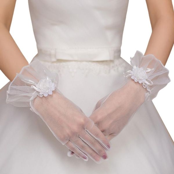 five fingers gloves women short ruffles lace elegant bowknot flower full finger bridal anime cosplay novelty accessories, Blue;gray
five fingers gloves women short ruffles lace elegant bowknot flower full finger bridal anime cosplay novelty accessories, Blue;gray