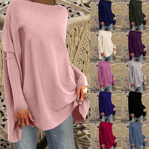 autumn spring long sleeve solid women sweater basic casual loose pullover tee plus size outwear irregular color, White;black
autumn spring long sleeve solid women sweater basic casual loose pullover tee plus size outwear irregular color, White;black