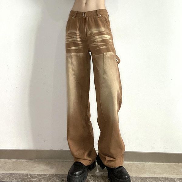 women's jeans casual tie dye print cargo vintage harajuku baggy zip up retro low waist denim pants woman autumn streetwear long trouser, Blue
women's jeans casual tie dye print cargo vintage harajuku baggy zip up retro low waist denim pants woman autumn streetwear long trouser, Blue