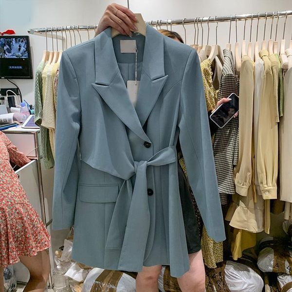 autumn hepburn wind women suits medium-long with belt slim waist a-line suit dress full sleeve white blazers jacket women's &, White;black
autumn hepburn wind women suits medium-long with belt slim waist a-line suit dress full sleeve white blazers jacket women's &, White;black