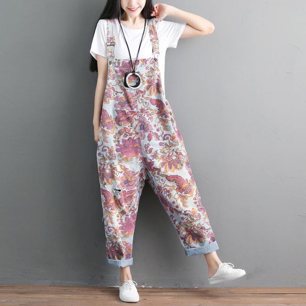suspender jumpsuit ripped jeans denim rompers vintage harem pants women dungarees one piece overalls national print summer 2021 women's, Black;white
suspender jumpsuit ripped jeans denim rompers vintage harem pants women dungarees one piece overalls national print summer 2021 women's, Black;white
