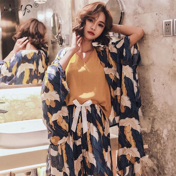 womens women sleepwear 4 piece pajama set plus size cotton pyjama long sleeve wear female floral suit, Black;red
womens women sleepwear 4 piece pajama set plus size cotton pyjama long sleeve wear female floral suit, Black;red