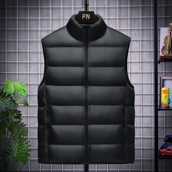 men's vests autumn and winter thickened youth korean fashion down cotton vest warm large size waistcoat boy, Black;white
men's vests autumn and winter thickened youth korean fashion down cotton vest warm large size waistcoat boy, Black;white