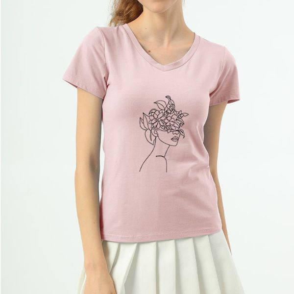 women's t-shirt summer oversized womens v-neck cotton tshirts creative art line print women t shirt hiphop short sleeve harajuku female, White
women's t-shirt summer oversized womens v-neck cotton tshirts creative art line print women t shirt hiphop short sleeve harajuku female, White