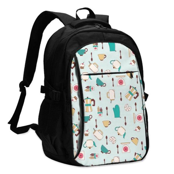 backpack 2021 cool printing lapretro tea time pattern usb charging travel women male school mochila
backpack 2021 cool printing lapretro tea time pattern usb charging travel women male school mochila