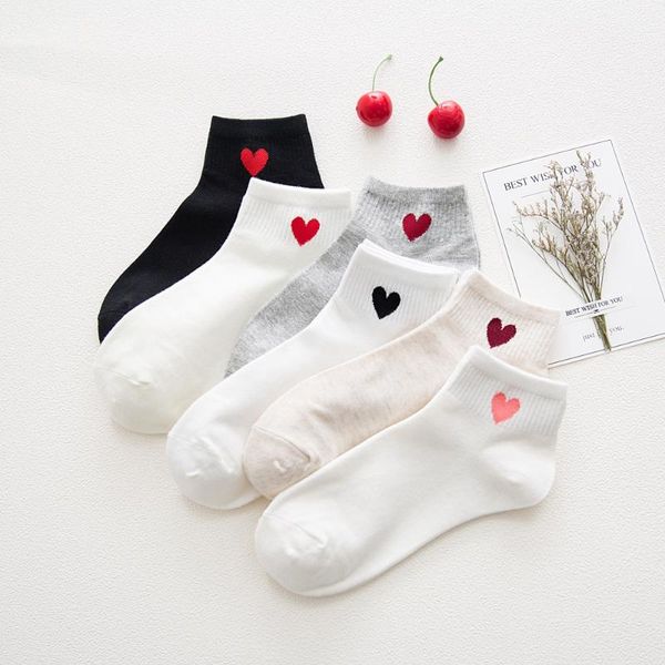 socks & hosiery 1 pair women cotton short red heart soft breathable comfortable simple fashion wild solid color ankle summer, Black;white
socks & hosiery 1 pair women cotton short red heart soft breathable comfortable simple fashion wild solid color ankle summer, Black;white