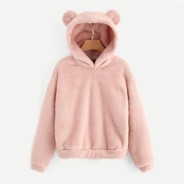 winter teddy hoodie women lovely with bears ears solid pullovers sweatshirt casual kawaii campus sweatshirts fashion 2021 women's hood, Black
winter teddy hoodie women lovely with bears ears solid pullovers sweatshirt casual kawaii campus sweatshirts fashion 2021 women's hood, Black