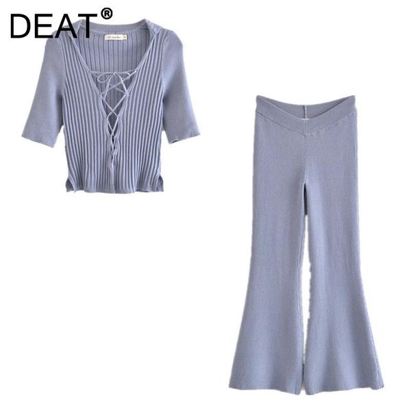 women's two piece pants deat women high waist elasticity long flare solid set drawstring casual fashion autumn winter 2021 11j0191, White
women's two piece pants deat women high waist elasticity long flare solid set drawstring casual fashion autumn winter 2021 11j0191, White