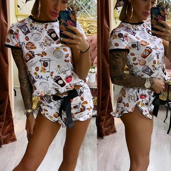 women elegant party suit summer casual o neck printing and shorts sets female two piece outfits fashion tracksuit dress, White
women elegant party suit summer casual o neck printing and shorts sets female two piece outfits fashion tracksuit dress, White