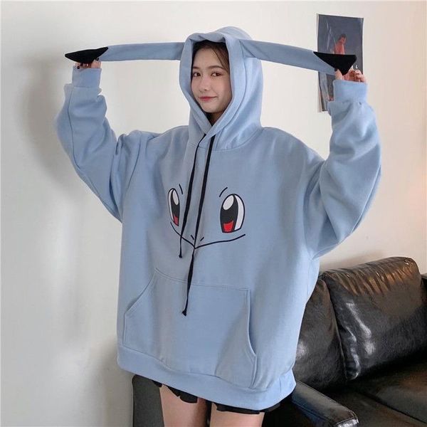 women's hoodies & sweatshirts houzhou hoodie anime kawaii alt ears pullover oversize streetwear pastel clothes long sleeve kore, Black
women's hoodies & sweatshirts houzhou hoodie anime kawaii alt ears pullover oversize streetwear pastel clothes long sleeve kore, Black