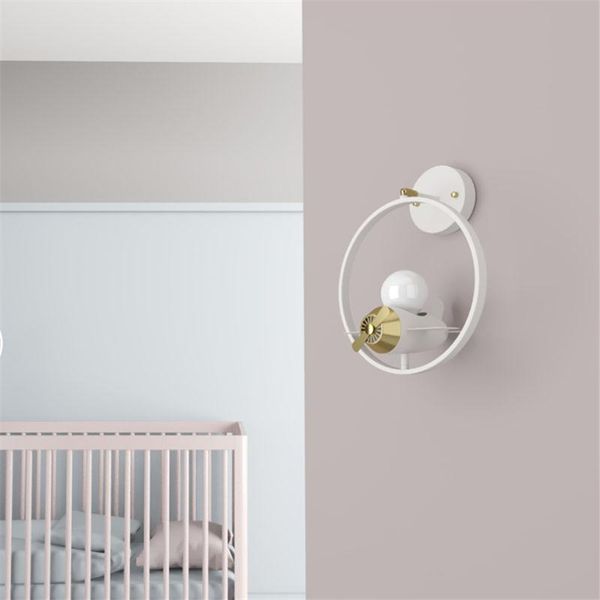 wall lamps nordic white aircraft ring children's bedroom bedside lamp luxury personality lighting sconces lights fixtures
wall lamps nordic white aircraft ring children's bedroom bedside lamp luxury personality lighting sconces lights fixtures