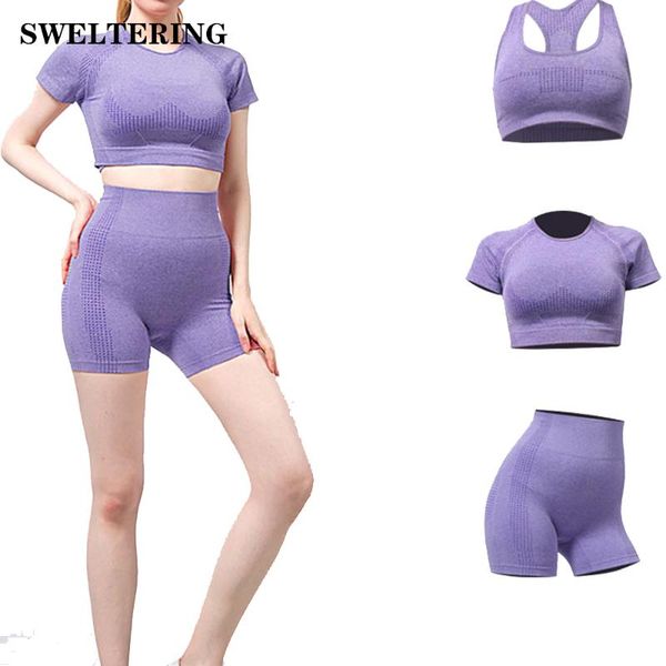 yoga outfit sportswear set workout clothing wear sports gym legging pant seamless fitness bra crop short sleeve shirts suit
yoga outfit sportswear set workout clothing wear sports gym legging pant seamless fitness bra crop short sleeve shirts suit