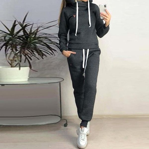 fashion two pieces hoodies 2 piece tracksuit for women warm casual sweatshirt set drawstring sports suit women's tracksuits, Gray
fashion two pieces hoodies 2 piece tracksuit for women warm casual sweatshirt set drawstring sports suit women's tracksuits, Gray