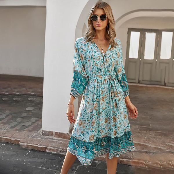 casual dresses spring autumn long sleeve dress for office lady 2021 women clothing fashion v-neck outfits print soft mid-calf, Black;gray
casual dresses spring autumn long sleeve dress for office lady 2021 women clothing fashion v-neck outfits print soft mid-calf, Black;gray