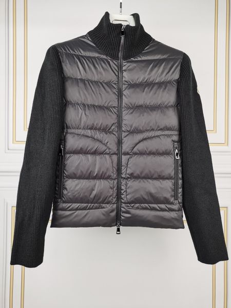 luxury france men's down jackets desinger brand double zipper men and women knitted lightweight goose down stitching autumn ands winter, Black
luxury france men's down jackets desinger brand double zipper men and women knitted lightweight goose down stitching autumn ands winter, Black