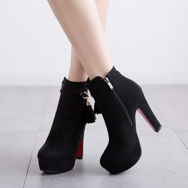 boots big size 9 10 11 12 women shoes ankle for ladies woman winter side zipper tassel pendant, Black
boots big size 9 10 11 12 women shoes ankle for ladies woman winter side zipper tassel pendant, Black