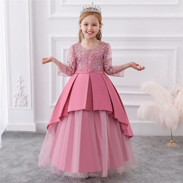 children wedding dress girls first holy communion formal long gown flower evening princess party prom dresses for 6-14yrs girl's, Red;yellow
children wedding dress girls first holy communion formal long gown flower evening princess party prom dresses for 6-14yrs girl's, Red;yellow