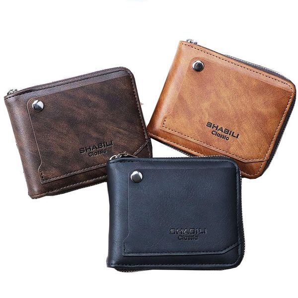 wallets zovyvol 2021 large-capacity classic retro design men's short wallet card bag convenient holder purse black coffee brown pocket, Red;black
wallets zovyvol 2021 large-capacity classic retro design men's short wallet card bag convenient holder purse black coffee brown pocket, Red;black
