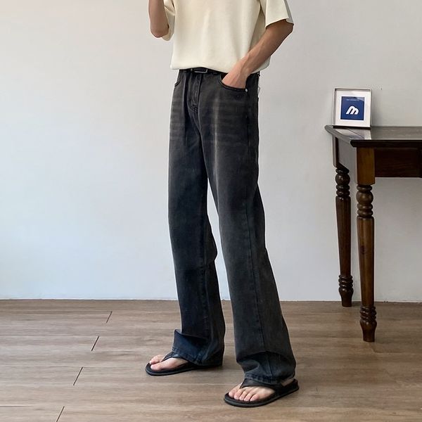 men's jeans korean straight fashion retro baggy gray men streetwear loose hip-hop denim trousers mens wide leg -2xl x4cd, Blue
men's jeans korean straight fashion retro baggy gray men streetwear loose hip-hop denim trousers mens wide leg -2xl x4cd, Blue