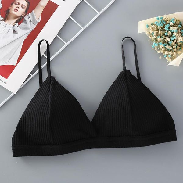bras for women underwear solid color comfort wireless bra lingerie fashion seamless padded bralette sostenes de mujer #c, Red;black
bras for women underwear solid color comfort wireless bra lingerie fashion seamless padded bralette sostenes de mujer #c, Red;black