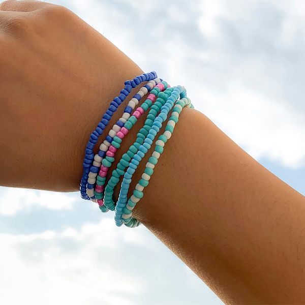 link, chain ingemark boho mix color seed bead bracelet set for women pulseras strand charm bracelets bangles wrist hand aesthetic jewelry, Black
link, chain ingemark boho mix color seed bead bracelet set for women pulseras strand charm bracelets bangles wrist hand aesthetic jewelry, Black