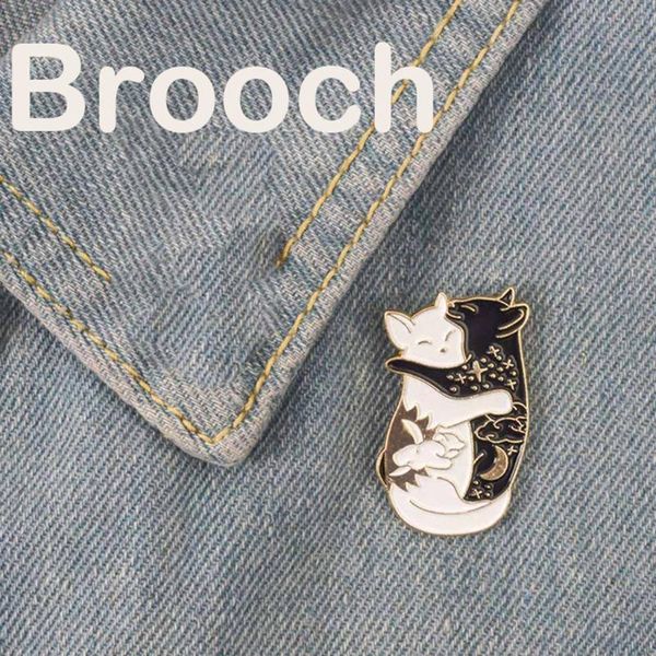 pins, brooches women cat brooch pins chic jewelry bijoux simple and stylish hugging each other two cats ladies gift 2021, Gray
pins, brooches women cat brooch pins chic jewelry bijoux simple and stylish hugging each other two cats ladies gift 2021, Gray
