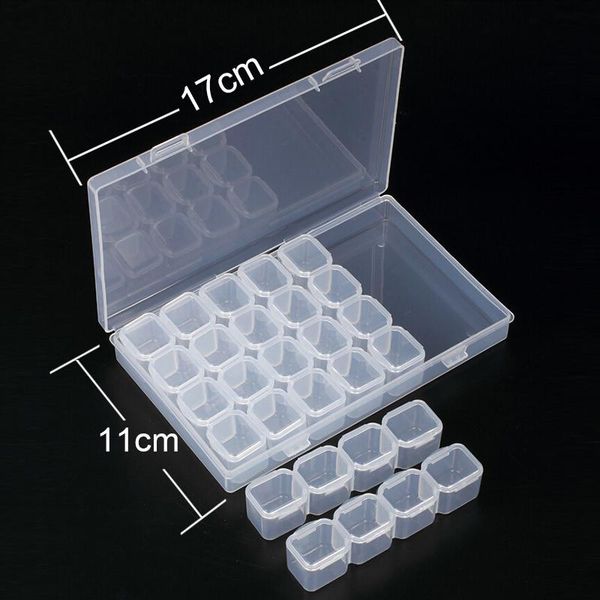 diamond painting 28 slots embroidery box accessory case clear plastic beads display storage boxes cross stitch tools gx
diamond painting 28 slots embroidery box accessory case clear plastic beads display storage boxes cross stitch tools gx