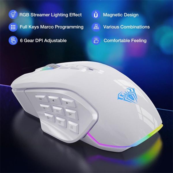 ergonomic computer for pc gamer deskaula h510 10000 dpi adjustable, rgb backlight programmable optical mouse, mice
ergonomic computer for pc gamer deskaula h510 10000 dpi adjustable, rgb backlight programmable optical mouse, mice