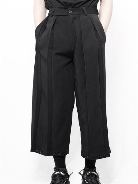 men's pants knickerbockers casual turnip spring and autumn black button design two wear straight
men's pants knickerbockers casual turnip spring and autumn black button design two wear straight