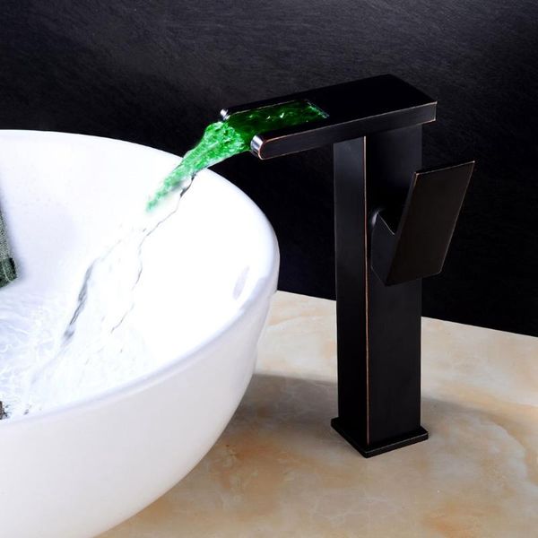 bathroom waterfall led faucet brass and cold european american retro creativ with light glowing above counter basin tap sink faucets
bathroom waterfall led faucet brass and cold european american retro creativ with light glowing above counter basin tap sink faucets