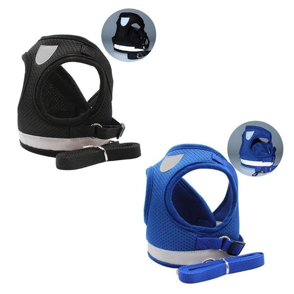 dog collars & leashes pet vest&rope set breathable mash harness reflective dogs safety supplies escape proof vest
dog collars & leashes pet vest&rope set breathable mash harness reflective dogs safety supplies escape proof vest