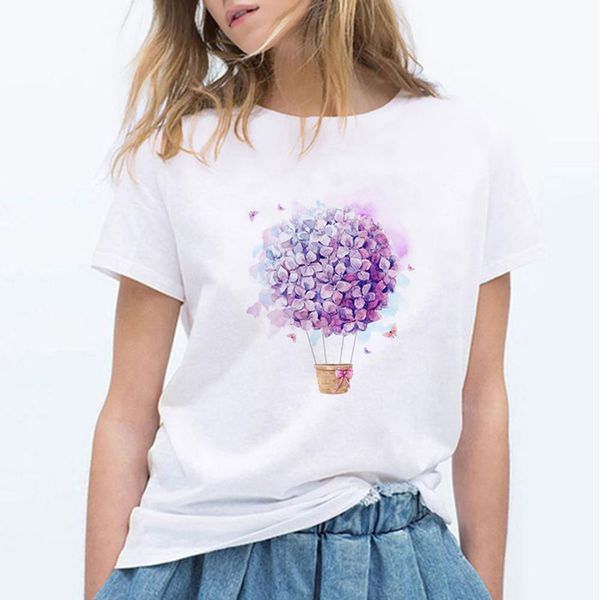 fashion hip hop hipster women balloon flower harajuku gym graphic cute tshirts, White
fashion hip hop hipster women balloon flower harajuku gym graphic cute tshirts, White