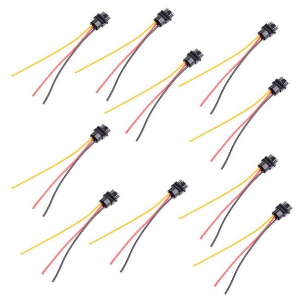 10pcs 3157 3156 car 3wire male adapter wiring harness fit for headlight drl tail brake turn signal light retrofit 3056 3155 3456 other light
10pcs 3157 3156 car 3wire male adapter wiring harness fit for headlight drl tail brake turn signal light retrofit 3056 3155 3456 other light
