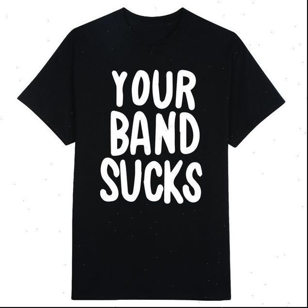 your band sucks letters print womens t shirts tshirts cotton casual funny tee hipster black z 247, White
your band sucks letters print womens t shirts tshirts cotton casual funny tee hipster black z 247, White
