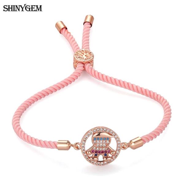 charm bracelets shinygem copper micro inlay zircon trendy boy bangles adjustable rope chain children contracted style for women, Golden;silver
charm bracelets shinygem copper micro inlay zircon trendy boy bangles adjustable rope chain children contracted style for women, Golden;silver