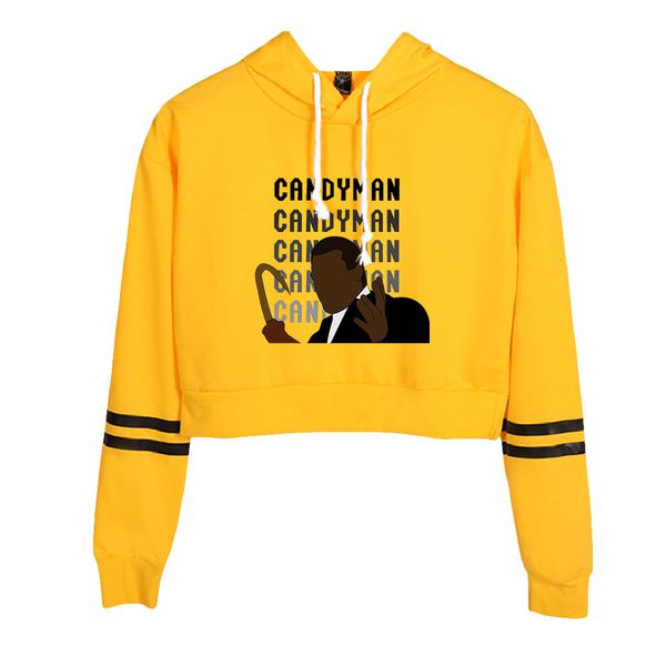women hoodie tv series candyman female long sleeve navel cropped women's pullover casual streetwear fashion clothes, Black
women hoodie tv series candyman female long sleeve navel cropped women's pullover casual streetwear fashion clothes, Black